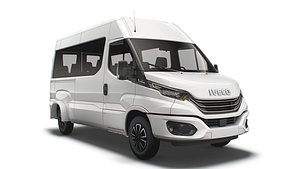 3D Iveco Daily Minibus L2H2 2022