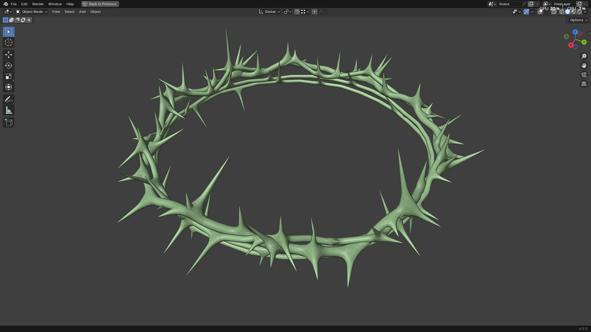 Gold Crown of Thorns PBR model https://p.turbosquid.com/ts-thumb/d7/GWMXw4/1H/screenshot20251008182336/png/1759928726/1920x1080/fit_q87/b4031e9cbd507d505f608a5234486d24a4b6cbf7/screenshot20251008182336.jpg