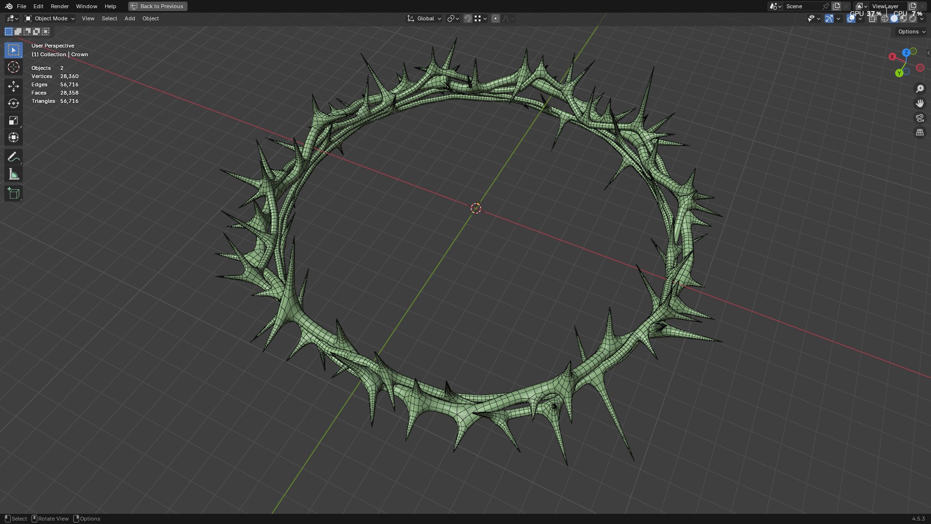 Gold Crown of Thorns PBR model https://p.turbosquid.com/ts-thumb/d7/GWMXw4/71/screenshot20251008182433/png/1759928539/1920x1080/fit_q87/5ef150315df647ff126b216f6f79c65a0eed20a8/screenshot20251008182433.jpg