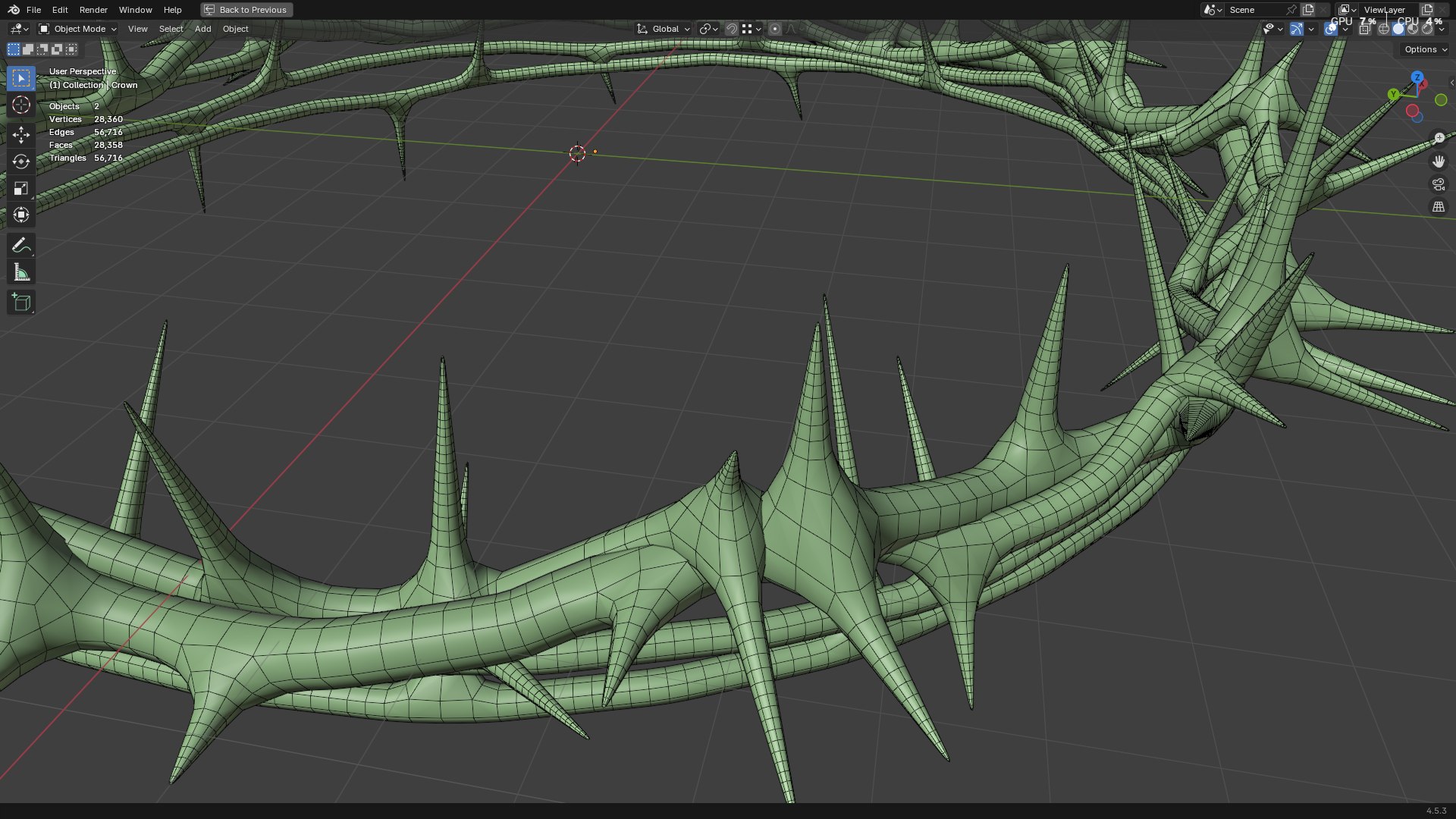 Gold Crown of Thorns PBR model https://p.turbosquid.com/ts-thumb/d7/GWMXw4/7P/screenshot20251008182522/png/1759928500/1920x1080/fit_q87/f7e85423f4ba606d8132c04b3079d1a6fe9a8a0d/screenshot20251008182522.jpg