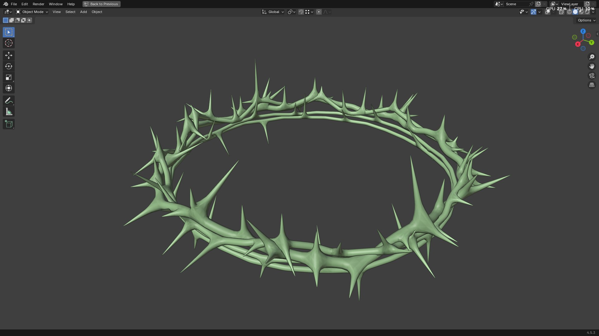 Gold Crown of Thorns PBR model https://p.turbosquid.com/ts-thumb/d7/GWMXw4/8o/screenshot20251008182407/png/1759928660/1920x1080/fit_q87/0acf263b8279b3119292f55351e6cf93377ad894/screenshot20251008182407.jpg