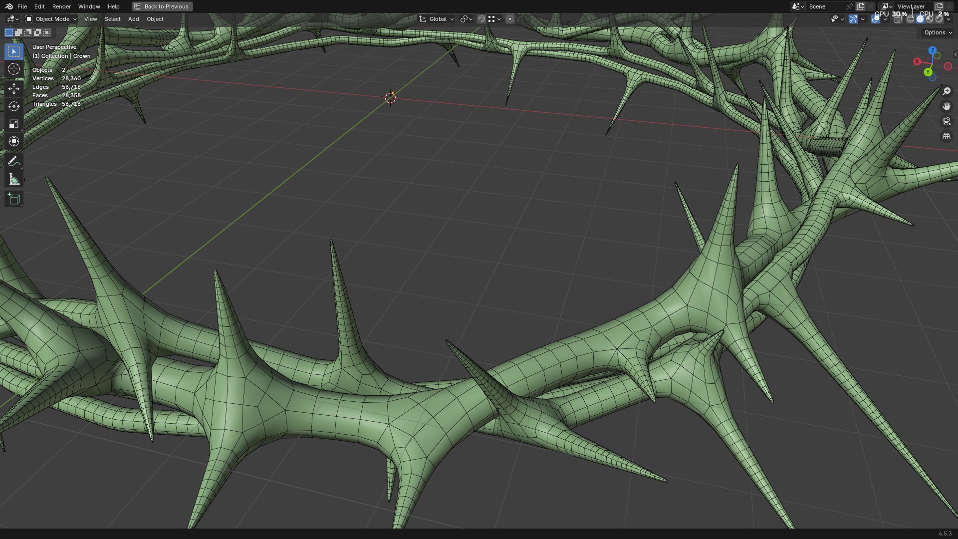 Gold Crown of Thorns PBR model https://p.turbosquid.com/ts-thumb/d7/GWMXw4/XJ/screenshot20251008182519/png/1759928508/1920x1080/fit_q87/6d5cffc4a8c5c0737fd42bb23e26780950a9f652/screenshot20251008182519.jpg