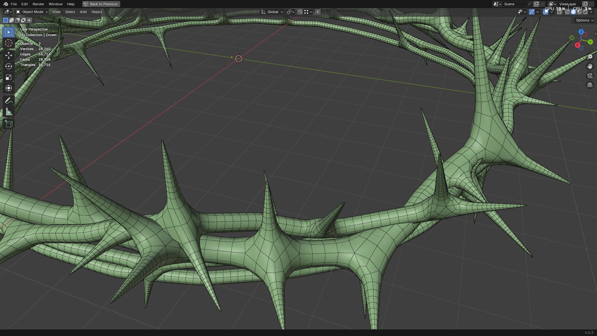 Gold Crown of Thorns PBR model https://p.turbosquid.com/ts-thumb/d7/GWMXw4/af/screenshot20251008182515/png/1759928509/1920x1080/fit_q87/dcb44424282e99cfede2a20928463c7024f1f7f4/screenshot20251008182515.jpg