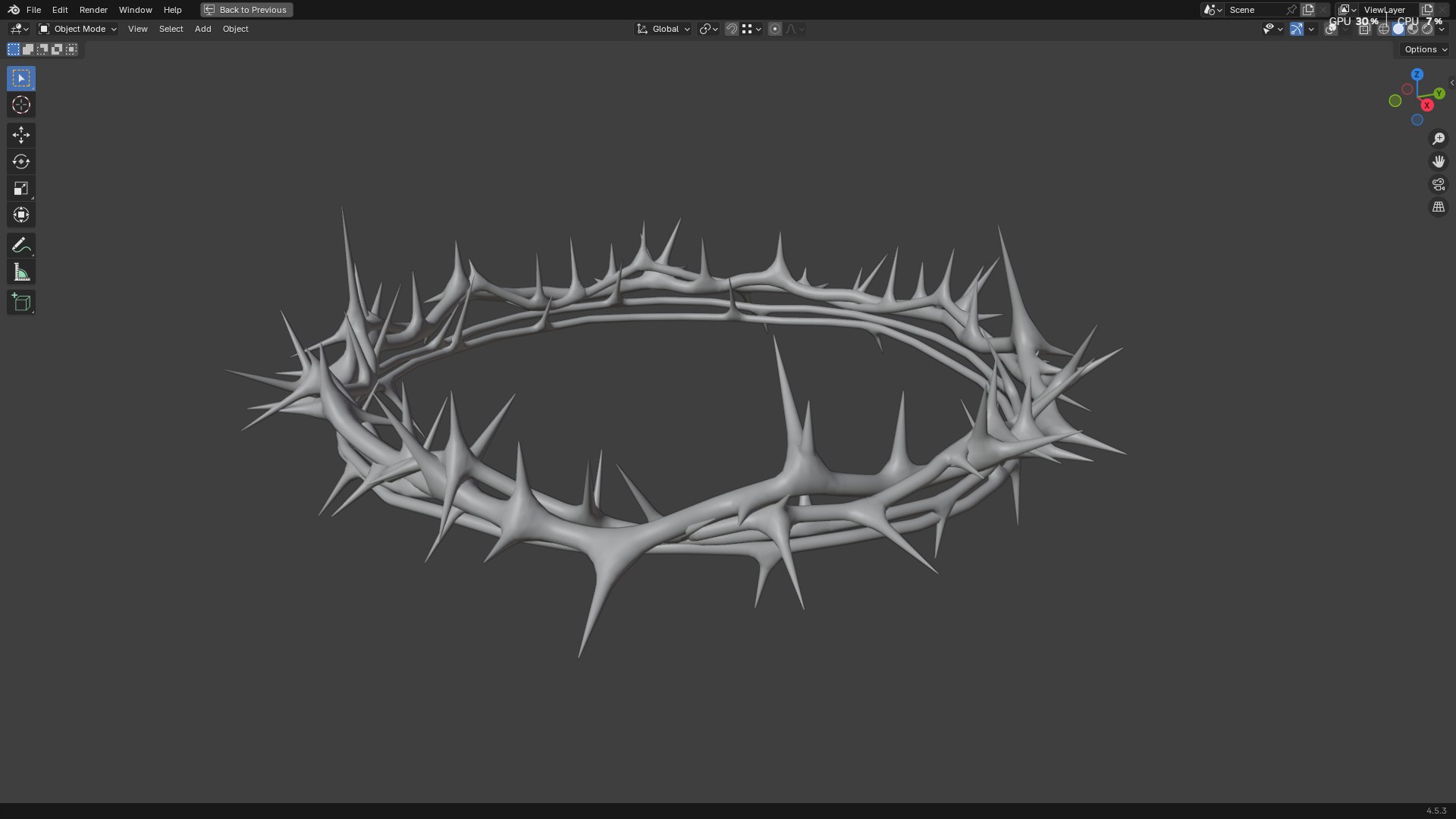 Gold Crown of Thorns PBR model https://p.turbosquid.com/ts-thumb/d7/GWMXw4/sv/screenshot20251008182307/png/1759928732/1920x1080/fit_q87/d29ab19319822233df7ed1ac376c2af61e2ed8b6/screenshot20251008182307.jpg