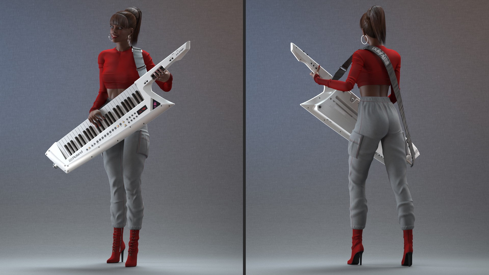 Dark Skin Woman with Roland AX Edge Keytar Rigged for Modo 3D https://p.turbosquid.com/ts-thumb/d7/GsU1VK/nu/darkskinwomanwithrolandaxedgekeytarriggedc4dmodel010/jpg/1630988747/1920x1080/fit_q87/0e49e7947910d2bddaae39d7840c932c4ecb15be/darkskinwomanwithrolandaxedgekeytarriggedc4dmodel010.jpg