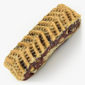 3D Walnut Date Maamoul Bar - 3D Scanned model