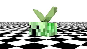 cinema4d minecraft creeper-fly