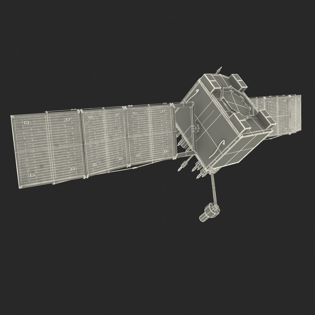 gps satellite navstar block 3d model