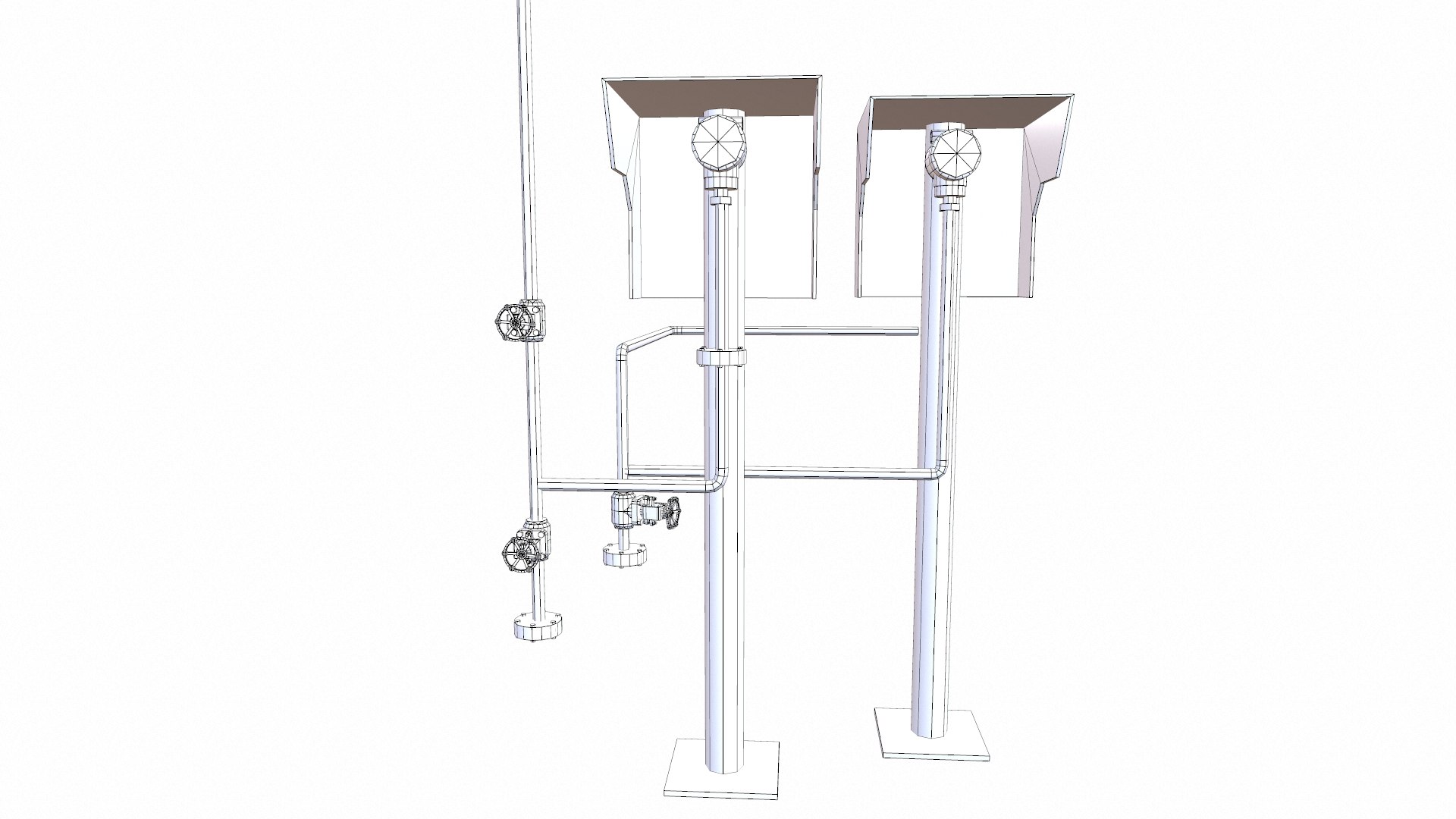 Meter And Valve 3D Model - TurboSquid 2341749