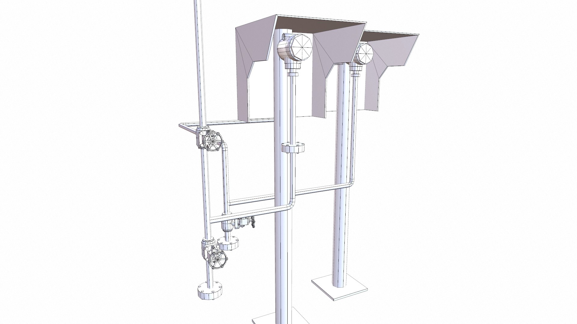 Meter And Valve 3D Model - TurboSquid 2341749