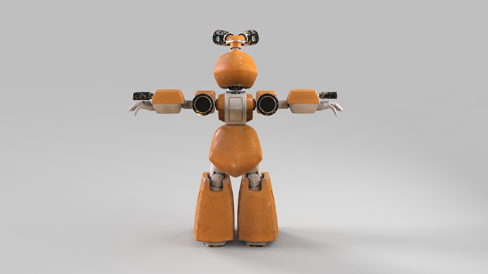 MEDABOTS - Metabee 3D Model - TurboSquid 2361021