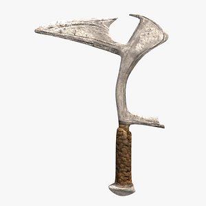 3D Bumali Kpinga Throwing Knife model
