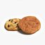chocolate chip cookie 3d max