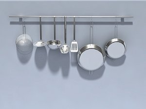 3d model kitchen set