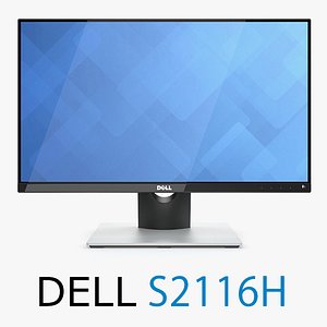 3d dell s2216h 22 model