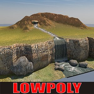 mountain terrain 3ds