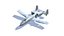 A-10 Thunderbolt Jet Fighter Aircraft Low-poly 3D model