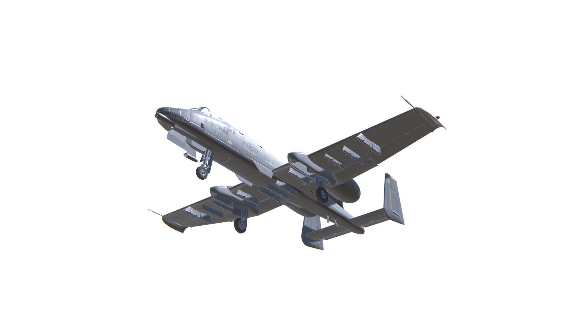 3D model A-10 Thunderbolt Jet Fighter Aircraft Low-poly 3D model https://p.turbosquid.com/ts-thumb/d7/sARpUl/Hg/screenshot82/jpg/1634059184/1920x1080/fit_q87/d378c44de21e6857ff04b5a749ce8af0bd39c240/screenshot82.jpg