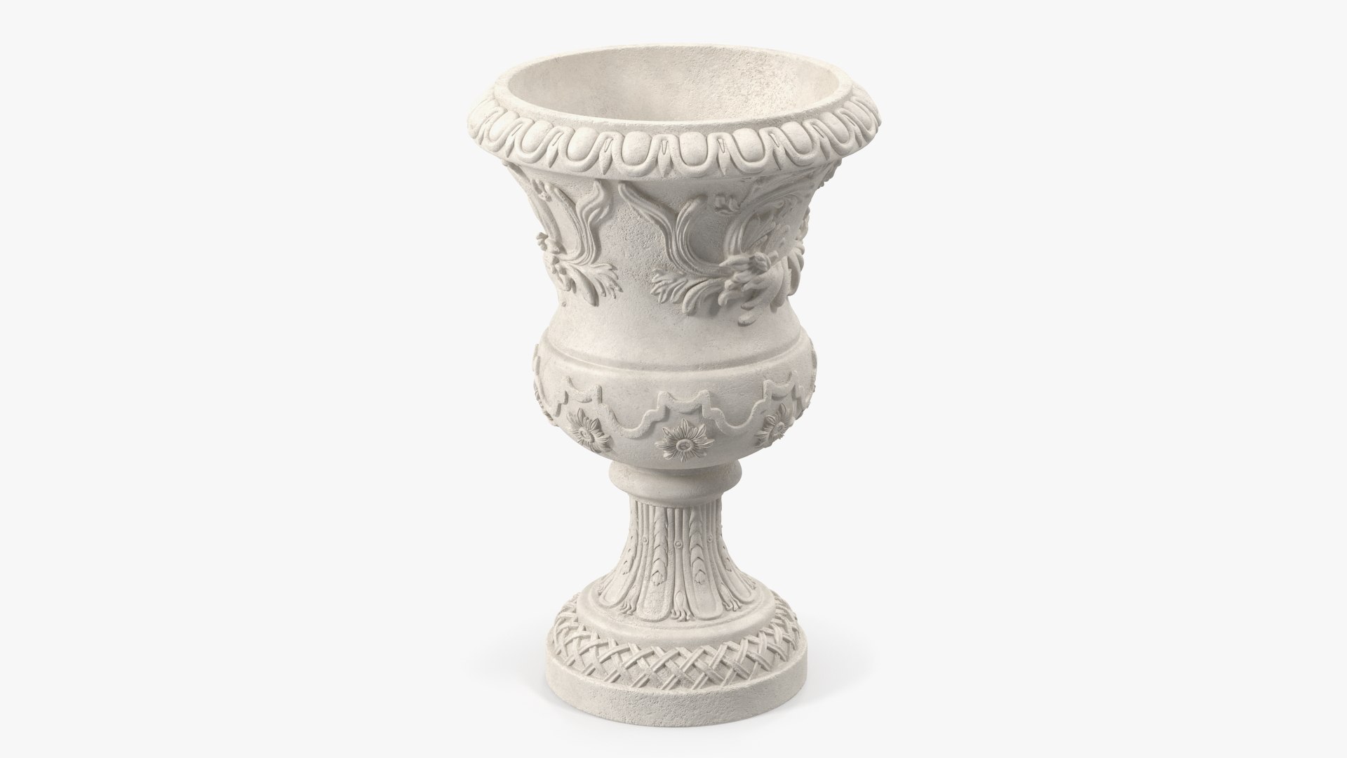 Provence Planter Urn h70 3D model preview