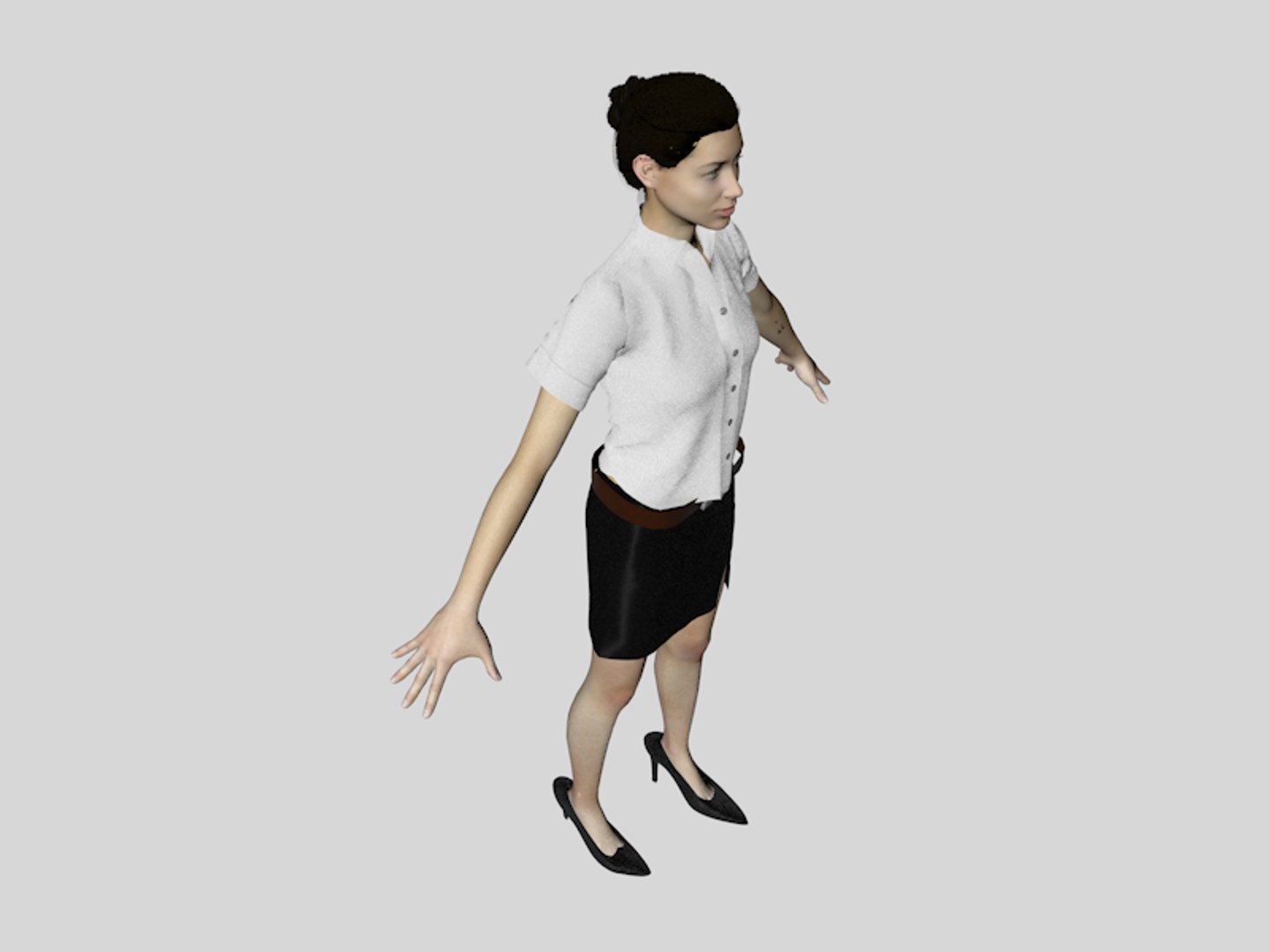 Clothes Rigged 3D Model - TurboSquid 1282721