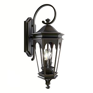 Inman Park outdoor wall lamp 3D