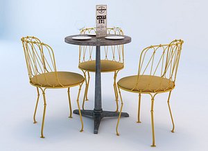 Bistro Table and Chair Set