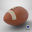 3D American Football Ball