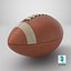 3D American Football Ball