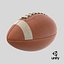 3D American Football Ball