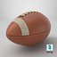 3D American Football Ball