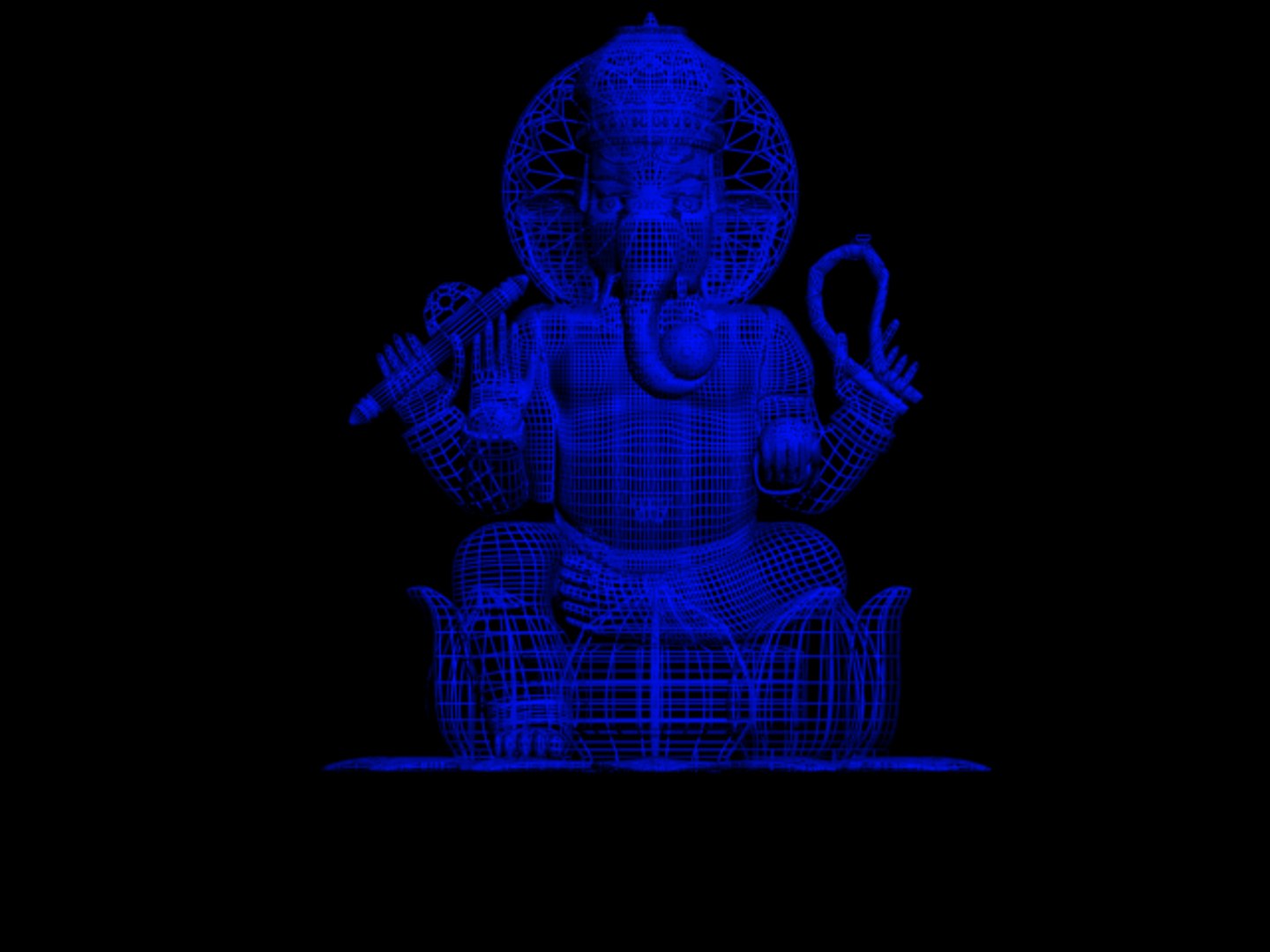 Free Ganesh Hindu Ganesha 3d Model