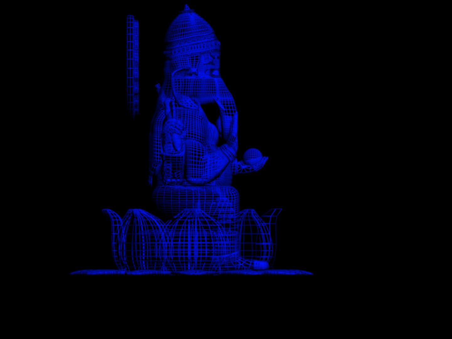 Free Ganesh Hindu Ganesha 3d Model