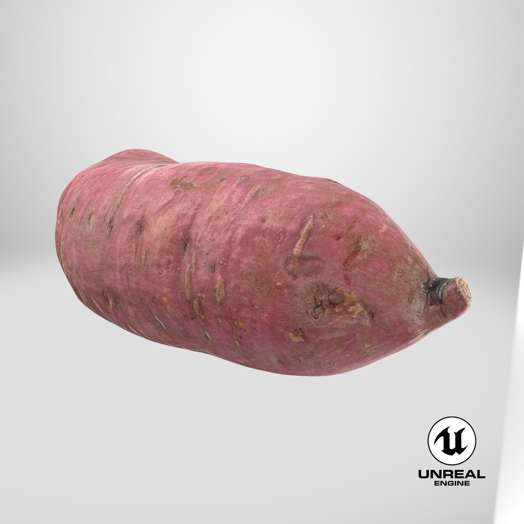 3D model Sweet Potato 06 https://p.turbosquid.com/ts-thumb/d8/3mNtOR/pd/stemcell_unreal_render/png/1693325685/1920x1080/fit_q87/2b6f6ebaf24767f8bc1f6fc819c3638591a5b56b/stemcell_unreal_render.jpg