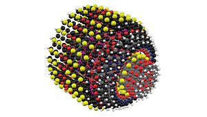 3D Nanotechnology Planetary Gear System model