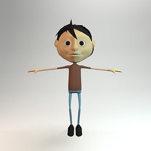 Cartoon Man 3D Models for Download | TurboSquid