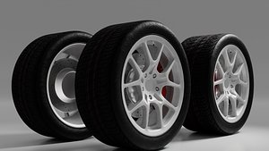 Wheels 3D model