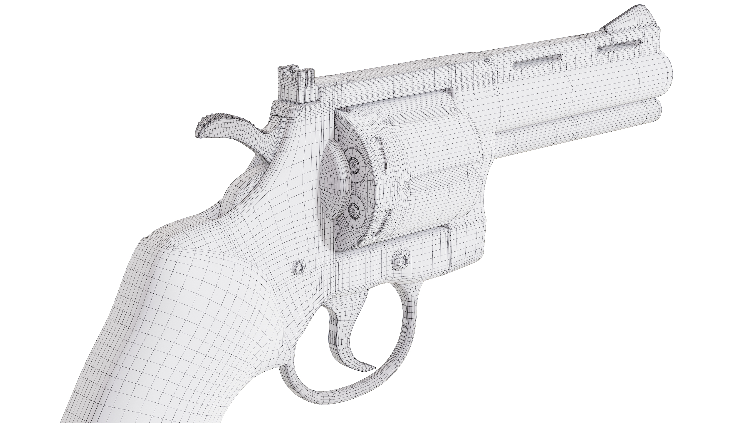 modelo 3d Revólver Colt Python 357 - TurboSquid 1848685