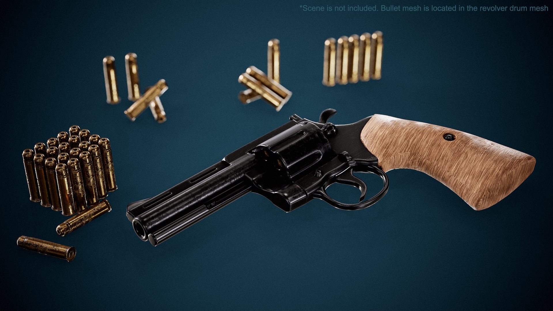 3D Model Colt Python 357 Revolver - TurboSquid 1848685