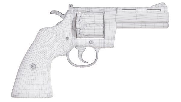 3D model Colt Python 357 Revolver - TurboSquid 1848685