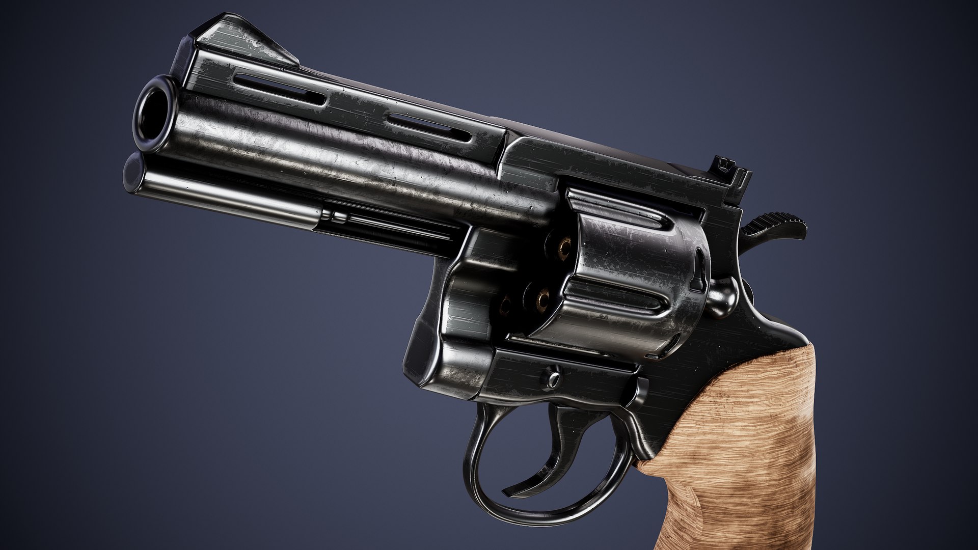 3D Model Colt Python 357 Revolver - TurboSquid 1848685