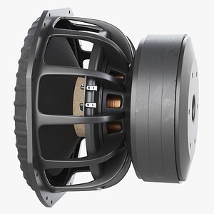 3D Powerful subwoofer Pride S5 15 model