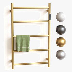 Heated Towel Rail Wonzon Woghand WWAL405 BG 3D model