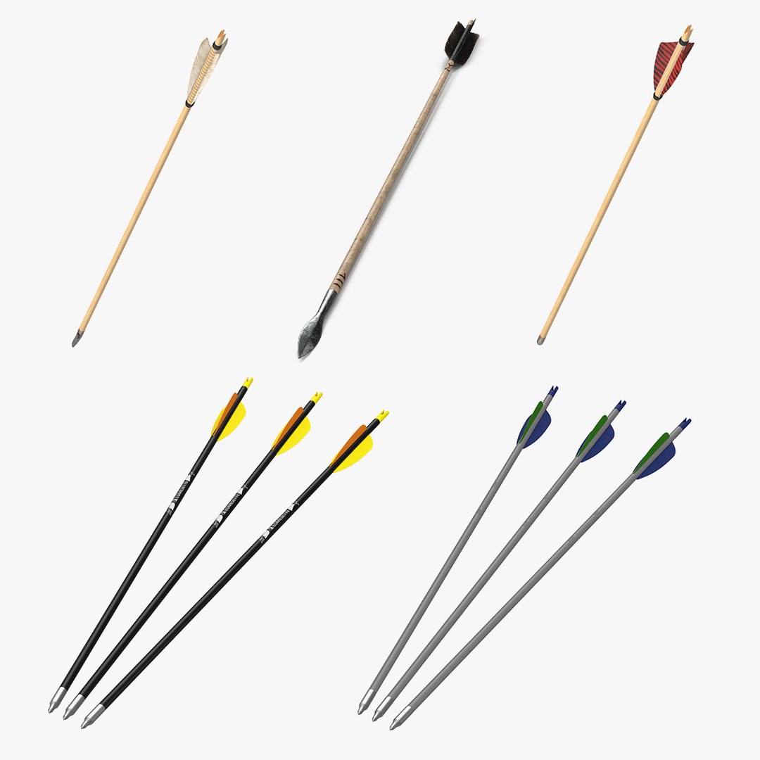 Arrows 3D Models Collection 2 3D model preview