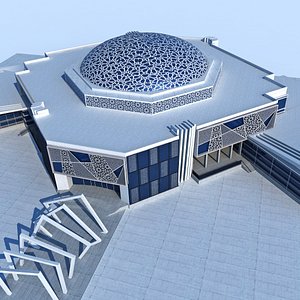 3D design modern architecture