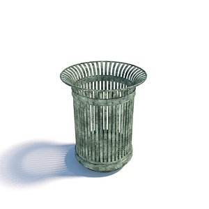 3D model garbage nyc