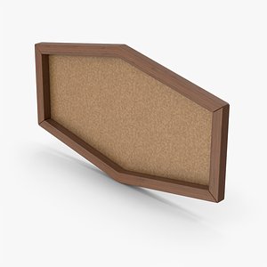 3D model Wooden Signboard(2)