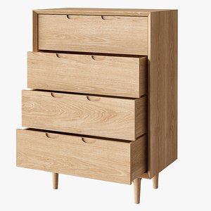3D RJ Living Mia drawer chest