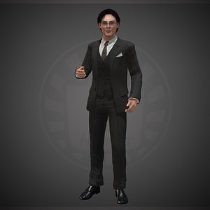 3D character people human