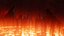 Volcanic Hellscape Environment  Animated Lava Flares  Mountain Range