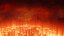 Volcanic Hellscape Environment  Animated Lava Flares  Mountain Range